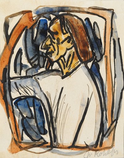 Man by Christian Rohlfs